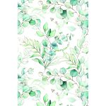 Virág Eucalyptus Twigs papír asztalterítő 120x180 cm