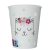 Cicás Flowers Wreath papír pohár 8 db-os 250 ml