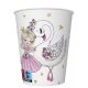 Balett, Balerina With Swan papír pohár 8 db-os 250 ml 