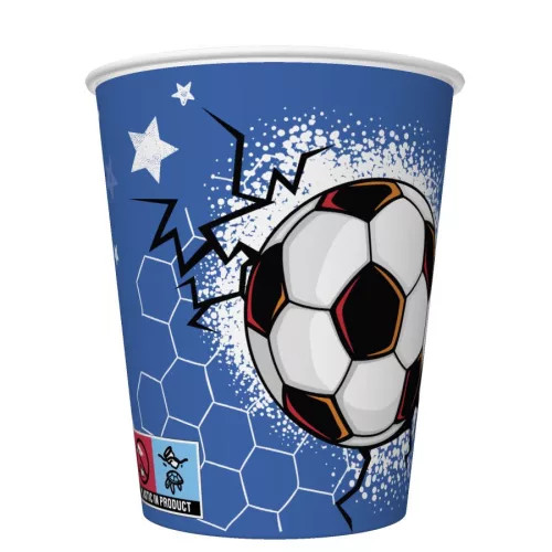 Focis Cool papír pohár 8 db-os 250 ml 