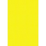 Sárga White Dots papír asztalterítő 120x180 cm