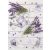 Levendula Rustic A/4 gumis mappa