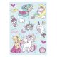 Unikornis Believe in Magic A/4 gumis mappa   