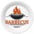 Barbecue Party papírtányér 8 db-os 22,7 cm