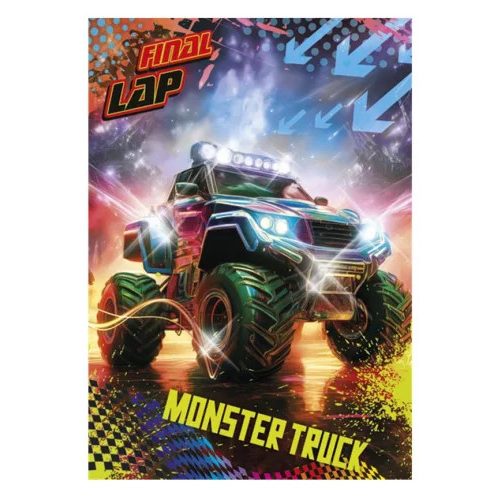 Monster Truck Final Lap A/4 gumis mappa 