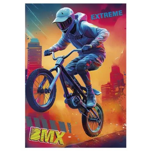 BMX Extreme A/4 gumis mappa 