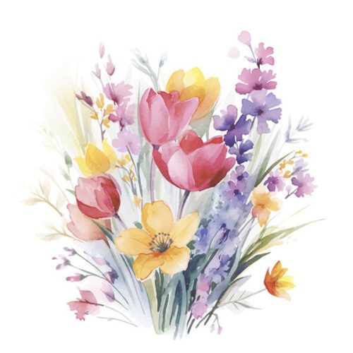 Virág Optimistic szalvéta 20 db-os 33x33 cm