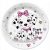 Állatos Charming Puppy papírtányér 8 db-os 22,7 cm