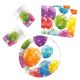 Sparkling Balloons, Lufis party szett 36 db-os 20 cm-es tányérral