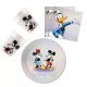 Disney 100 Donald party szett 36 db-os 23 cm-es tányérral
