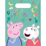 Peppa malac Messy Play ajándéktasak, ajándékzacskó 6 db-os