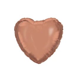 Szív Rose Heart fólia lufi 46 cm