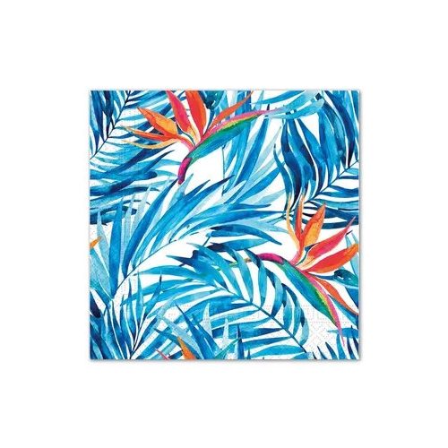 Virágos Tropical szalvéta 20 db-os 33x33 cm