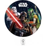 Star Wars Galaxy papírtányér 8 db-os 23 cm FSC