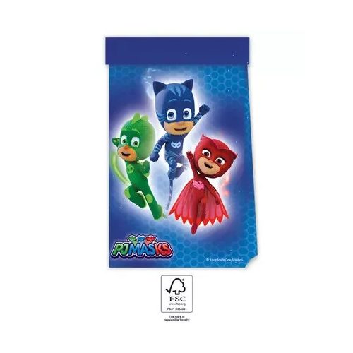 PJ Masks, Pizsihősök papírzacskó 4 db-os FSC