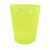 Yellow Fluorescent, Sárga pohár, műanyag 250 ml