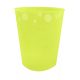 Yellow Fluorescent, Sárga pohár, műanyag 250 ml 