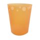 Orange, Narancssárga pohár, műanyag 250 ml 