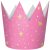Hercegnők Little Princess parti korona 4 db-os