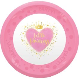   Hercegnők Little Princess micro prémium műanyag lapostányér 4 db-os szett 21 cm