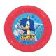 Sonic a sündisznó Sega micro prémium műanyag lapostányér 4 db-os szett 21 cm