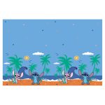 Disney Lilo és Stitch, A csillagkutya Angel műanyag asztalterítő 120x180 cm