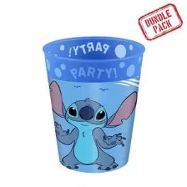   Disney Lilo és Stitch, A csillagkutya Angel micro prémium műanyag pohár szett 4 db-os 250 ml 