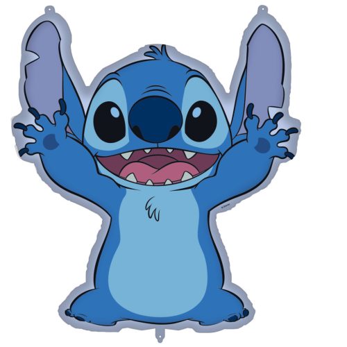 Disney Lilo és Stitch, A csillagkutya Shaped fólia lufi 76x88 cm
