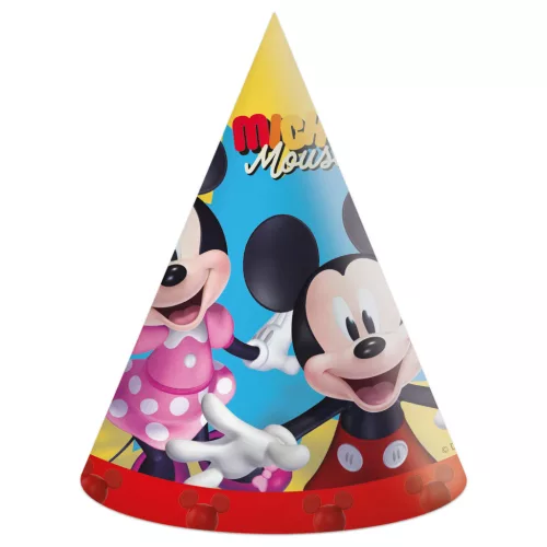 Disney Mickey Jump Into Fun parti kalap, csákó 6 db-os FSC