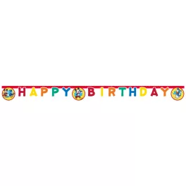 Disney Mickey Jump Into Fun Happy Birthday felirat FSC 2 m