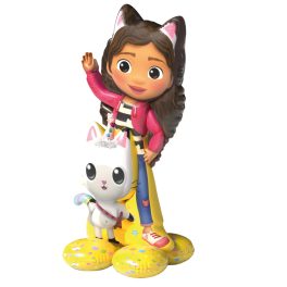 Gabi babaháza Friends Wave 3D fólia lufi 78 cm
