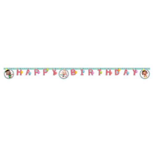 CoComelon Birthday felirat 200 cm FSC