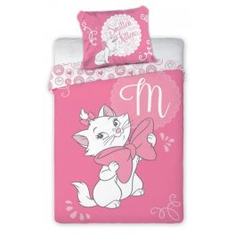   Disney Marie Cica gyerek ágyneműhuzat 100×135cm, 40×60 cm