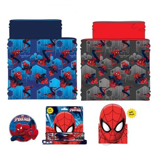 Pókember gyerek sál, snood, körsál