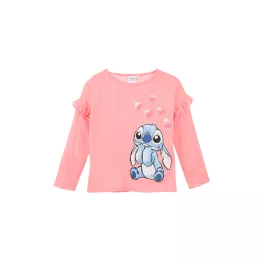   Disney Lilo és Stitch, A csillagkutya Cutie gyerek hosszú póló, felső 3 - 8 év / 98 - 128 cm