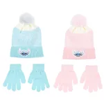 Disney Lilo és Stitch, A csillagkutya Ombre gyerek sapka + kesztyű szett 52-54 cm