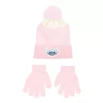 Disney Lilo és Stitch, A csillagkutya Ombre gyerek sapka + kesztyű szett 52-54 cm