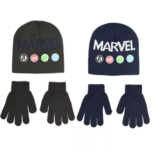 Bosszúállók Marvel gyerek sapka + kesztyű szett 52-54 cm