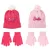Barbie Pink flitteres gyerek sapka + kesztyű szett 52-54 cm