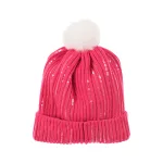 Barbie Pink flitteres gyerek sapka + kesztyű szett 52-54 cm