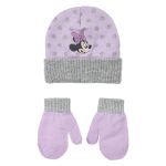 Disney Minnie Dots baba sapka + kesztyű szett 48-50 cm
