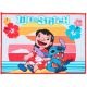 Disney Lilo és Stitch, A csillagkutya kéztörlő, arctörlő, törölköző 40x30 cm