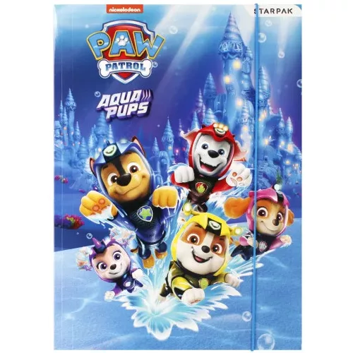 Mancs Őrjárat Knight A/4 gumis mappa 