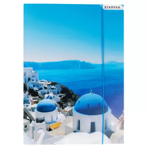 Utazás A/4 gumis mappa