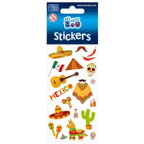 Utazás, Mexikó matrica szett