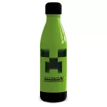 Minecraft Attitude műanyag kulacs csavaros kupakkal 660 ml