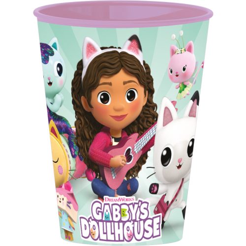 Gabi babaháza Wonderland műanyag pohár 260 ml