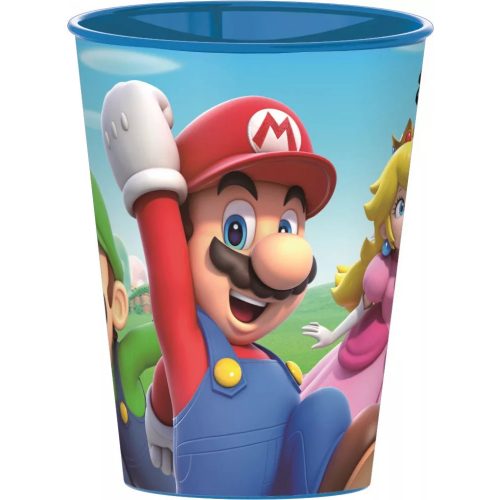 Super Mariot pohár, műanyag 260 ml