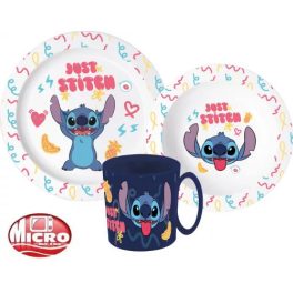    Disney Lilo és Stitch Palms étkészlet, micro műanyag szett 