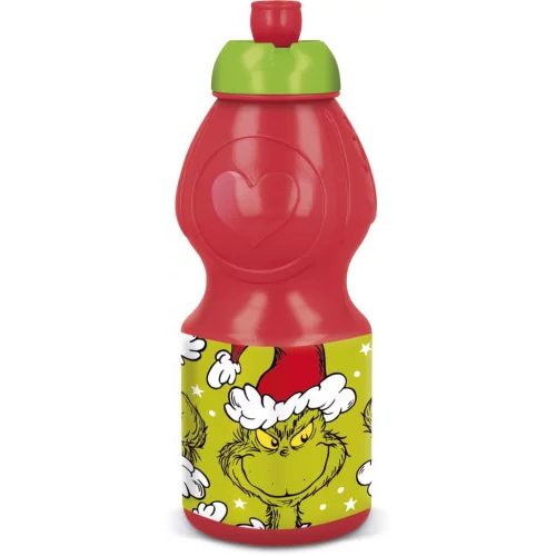 A Grincs Christmas Mischief műanyag sportkulacs 400 ml 
